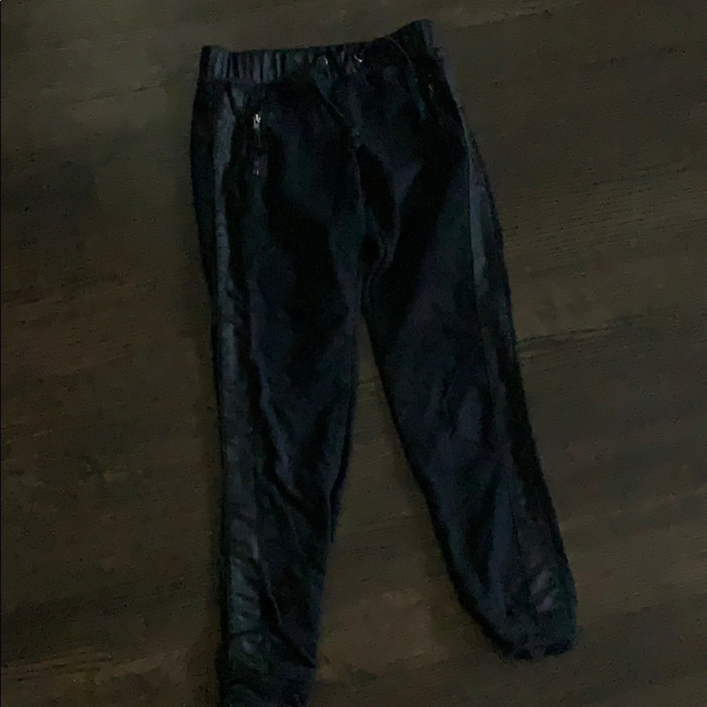 Black joggers